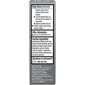 Lumify Eye Drops from Bausch + Lomb (Pack of 2), 0.08 fl.oz. Each