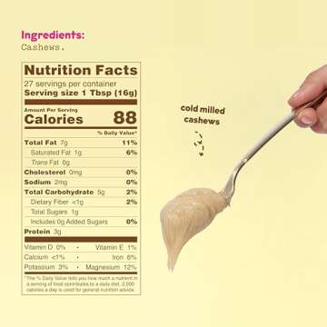 Cashew Milk Unsweetened Plain Concentrate by JOI - 2 Pack x 27 Servings - Vegan, Kosher, Shelf Stable, Keto-Friendly, Dairy Free, & Fat Free Milk - Almond Milk Powder Substitute, Coffee & Plant Milk Creamer