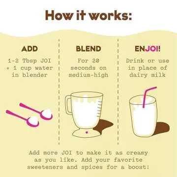 Cashew Milk Unsweetened Plain Concentrate by JOI - 2 Pack x 27 Servings - Vegan, Kosher, Shelf Stable, Keto-Friendly, Dairy Free, & Fat Free Milk - Almond Milk Powder Substitute, Coffee & Plant Milk Creamer