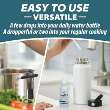 Anderson Sea M.D. Mineral Drops for Joint Health