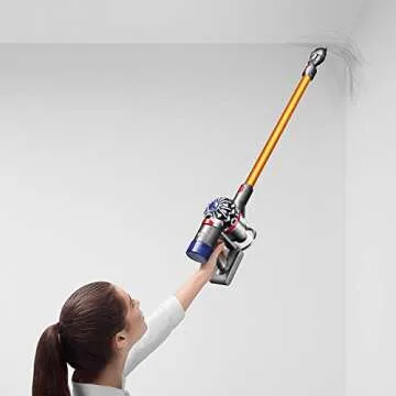 Dyson (214730-01) V8 Absolute Cordless Stick Vacuum Cleaner, Yellow