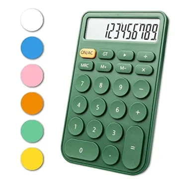 VEWINGL 12-Digit Desktop Calculator with Large Display & Automatic Sleep
