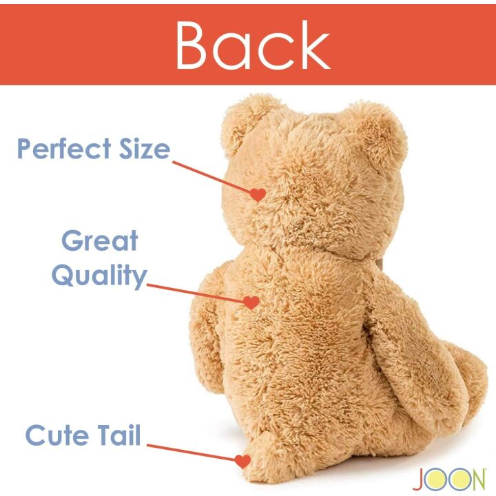 JOON Big Teddy Bear 30 Inches Tan Plush Toy