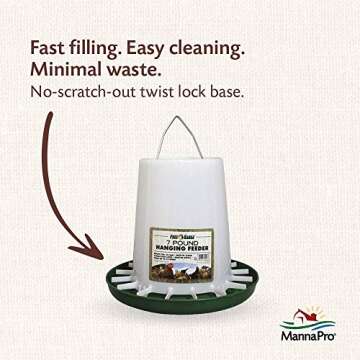 Harris Farms Free Range Hanging Poultry Feeder