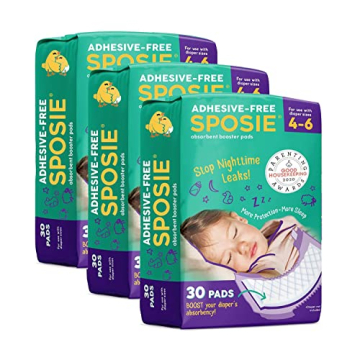 Sposie Booster Pads for Ultimate Overnight Protection
