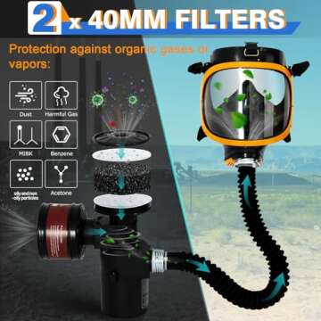 Trudsafe Electric PAPR Respirator System for Safe Airflow