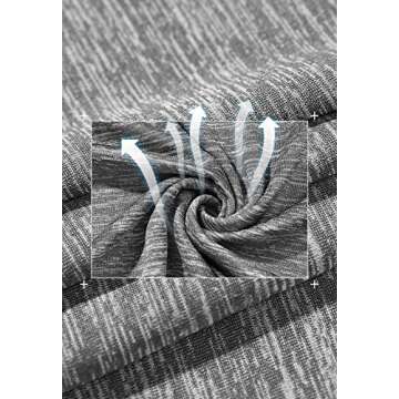 Cosy Pyro Women's Short Sleeve V-Neck Athletic T-Shirt Exercise Yoga Tees Dry Fit Gym Shirts Moisture Wicking Workout Tops Pack of 5 Black1/Black/Gray/Navy/Wine M