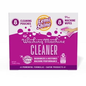 Lemi Shine Washing Machine Cleaner | Citrus Power in 8 Count