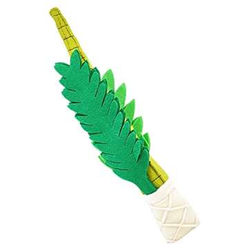 The Dreidel Company Plush Lulav and Etrog, Children's Toy Set for Sukkot (Single)