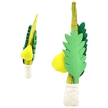 The Dreidel Company Plush Lulav and Etrog, Children's Toy Set for Sukkot (Single)