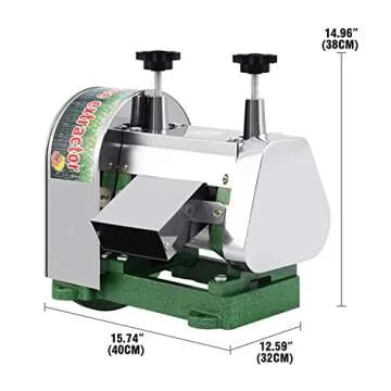 Samger Sugar Cane Juicer 110LBS Output with Large Inlet