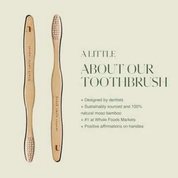 Plus Ultra Bamboo Toothbrush - Eco-Friendly Soft Bristles