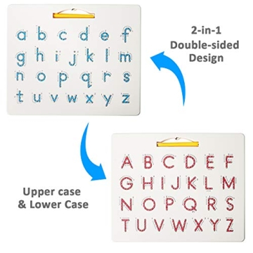 Apfity Magnetic Alphabet Board for Learning and Fun