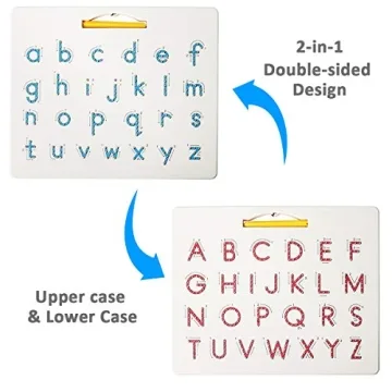 Apfity Magnetic Alphabet Board for Learning and Fun