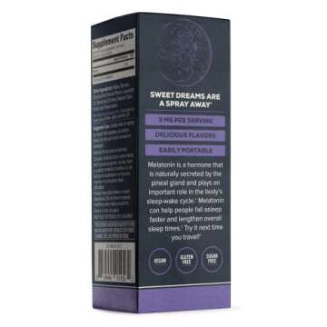 ONNIT Melatonin Liquid Sleep Support Spray - 3mg