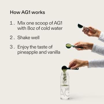 AG1 Greens Powder - Gut Health & Multivitamin Boost