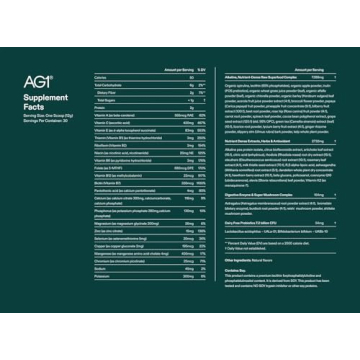 AG1 Greens Powder - Gut Health & Multivitamin Boost