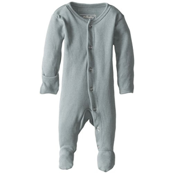 Premium L'ovedbaby Organic Cotton Footie for Babies - 0-3 Months