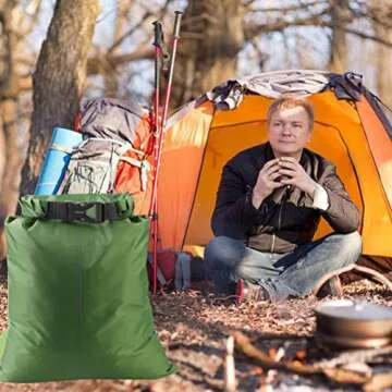 Pimoys 5 Pack Waterproof Dry Sacks, Lightweight Outdoor Dry Bags Ultimate Dry Bags for Rafting Boating Camping (1.5L, 2.5L, 3.5L, 4.5L, 6L)