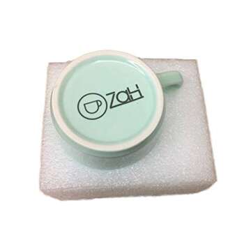 ZaH 3D Coffee Mug Cute Animal Inside Cup Cartoon Ceramics Figurine Teacup for Boys Girls Kids - Party Office Morning Mugs for Tea Juice Milk Chocolate Cappuccino (8 oz Dolphin)