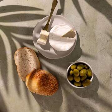 V-FLAT WORLD Shadow Board for Food & Product Photography, Photo Backdrop, Mimic Natural Light Effects, Reusable Board Backdrop for Photoshoot, Content Creation, Shadow Simulator, Palm Leaf