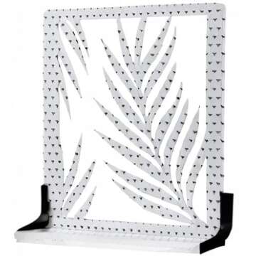 V-FLAT WORLD Shadow Board for Food & Product Photography, Photo Backdrop, Mimic Natural Light Effects, Reusable Board Backdrop for Photoshoot, Content Creation, Shadow Simulator, Palm Leaf