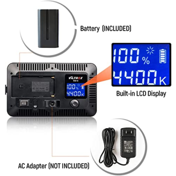 RGB Portable LED Video Light Panel for Photography