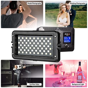 RGB Portable LED Video Light Panel for Photography