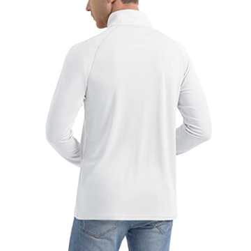 MAGCOMSEN Men's Fishing Shirts Long Sleeve SPF 50+ Fashion