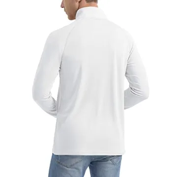 MAGCOMSEN Men's Fishing Shirts Long Sleeve SPF 50+ Fashion