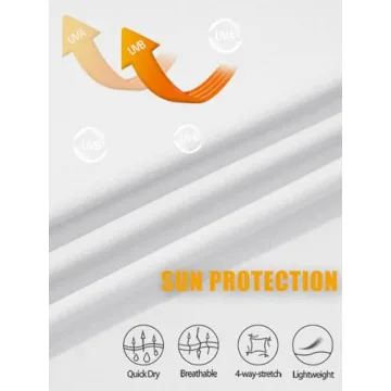 MAGCOMSEN Men's Fishing Shirts Long Sleeve SPF 50+ Fashion