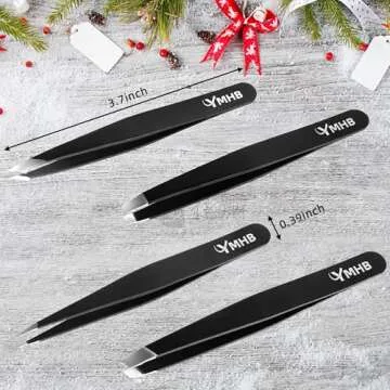 Precision Stainless Steel Tweezers Set for All