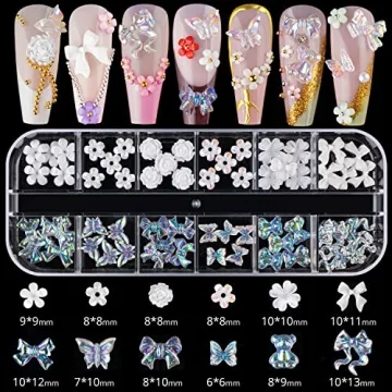 Stunning 3D Nail Art Gem Kit for Creative Styles