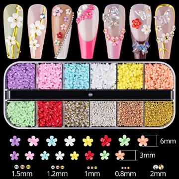 Stunning 3D Nail Art Gem Kit for Creative Styles