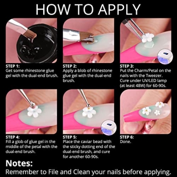 Stunning 3D Nail Art Gem Kit for Creative Styles