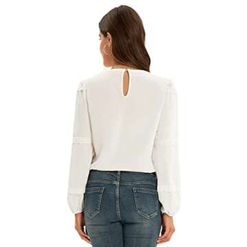 Elegant GRACE KARIN Women's Long Sleeve Work Blouse