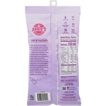 Angie's BOOMCHICKAPOP Sweet & Salty Kettle Corn Popcorn, 2.25 Ounce (Pack of 12)