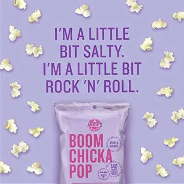Angie's BOOMCHICKAPOP Sweet & Salty Kettle Corn Popcorn, 2.25 Ounce (Pack of 12)
