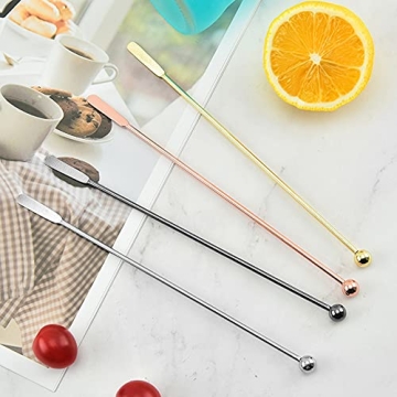 Stylish Stainless Steel Beverage Stirrers for All Drinks