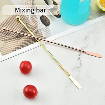 Stylish Stainless Steel Beverage Stirrers for All Drinks