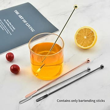 Stylish Stainless Steel Beverage Stirrers for All Drinks
