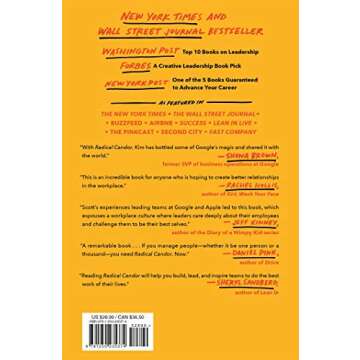 Radical Candor: Fully Revised & Updated Edition: Be a Kick-Ass Boss Without Losing Your Humanity