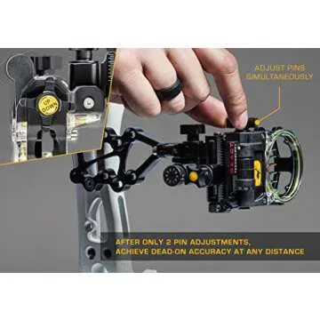 Trophy Ridge React Pro 5 Pin Archery Bow Sight