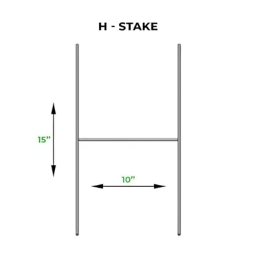 Harris Walz 2024 Double Sided Yard Sign 24x18