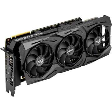 ASUS ROG Strix GeForce RTX 2080TI Overclocked 11G GDDR6 HDMI DP 1.4 USB Type-C Gaming Graphics Card ...