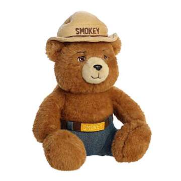Aurora® Iconic Smokey Bear Smokey Bear Stuffed Animal - Inspiring Conservation - Nostalgic Companio...