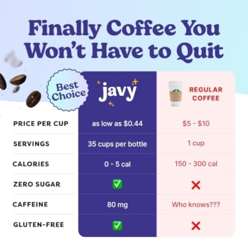 Javy Coffee Concentrate Instant Cold Hot Brew 35 Servings