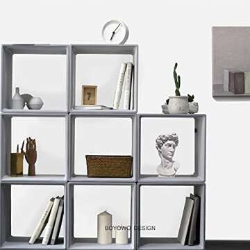 BOYOWO David Statue Greek Wedding Bust Face Vase Head Art Deco Cute Room Decor Aesthetic Vintage Dark Academia Decor Greek Mythology Gifts Cute Coquette Room Decor Roman Home Decor Living Room 6.5''