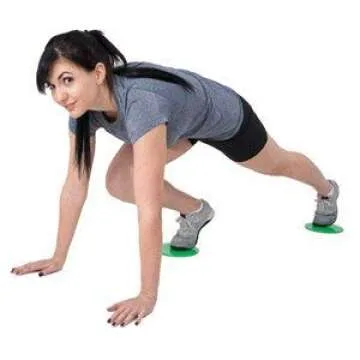 Synergee Electric Lime Green Core Sliders for All Floors