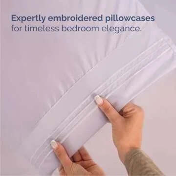 Queen Size 4 Piece Sheet Set - Comfy Breathable & Cooling Bed Sheets Set - Hotel Luxury Bedding for Women, Men, Kids & Teens - Deep Pockets, Easy-Fit, Soft and Wrinkle Free - Oeko-Tex - Light Lavender